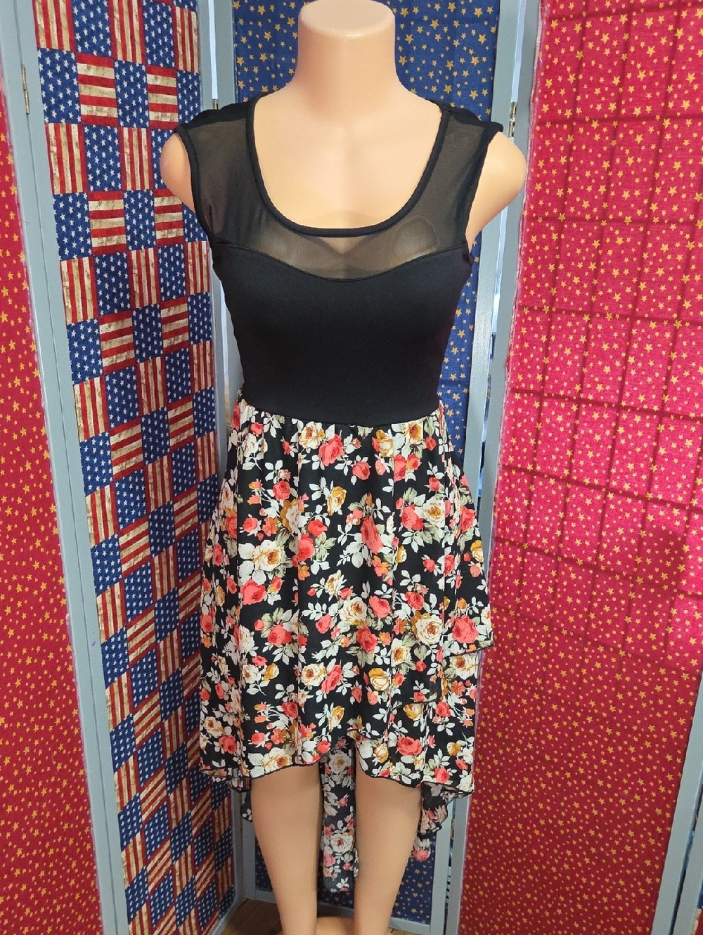 Vibe Black Activewear Dress